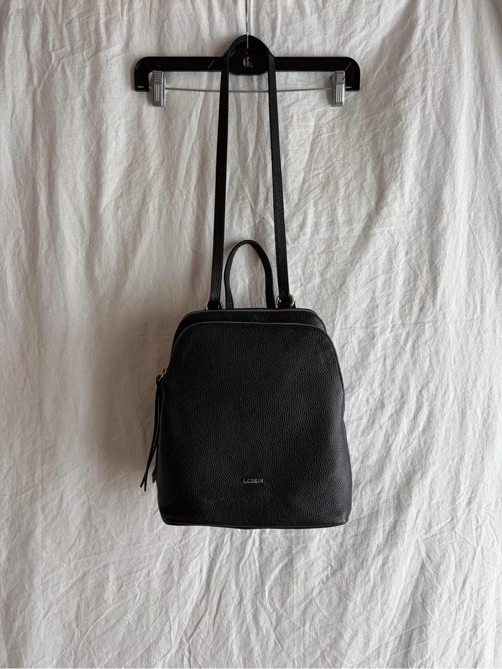 L.Credi Genuine Leather Backpack Made in Italy - Picture 3 of 9